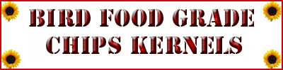 Sunflower Chips Bird Food Feed Grade Kernels